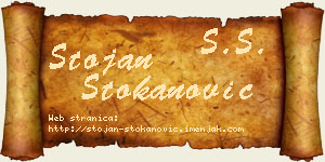 Stojan Stokanović vizit kartica